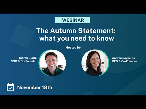 Webinar: Autumn Statement: what you need to know