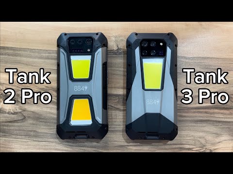 8849 Tank 2 Pro vs Tank 3 Pro / Unihertz