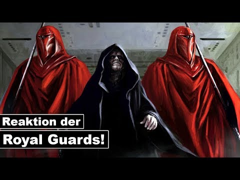 Wie 2 Royal Guards reagierten, als Palpatine die Macht benutzte! (Kanon)