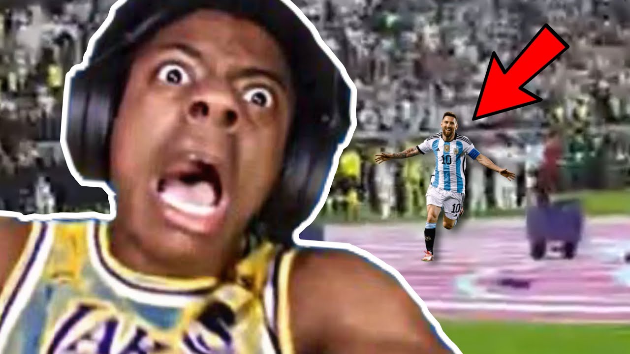 Ishowspeed sees Messi in 4k!