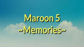 Download lagu Maroon 5 Memories... mp3