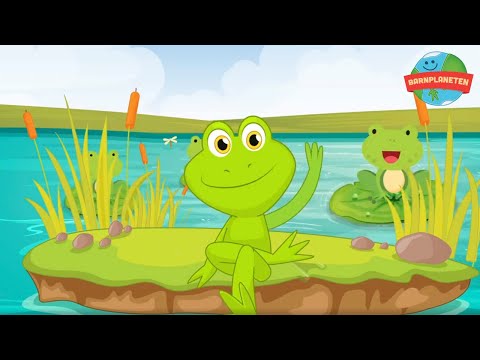 Små Grodorna - Animerad barnmusik