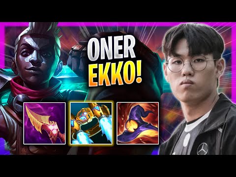 ONER CHILLING WITH EKKO! - T1 Oner Plays Ekko JUNGLE vs Lee Sin! | Bootcamp 2023