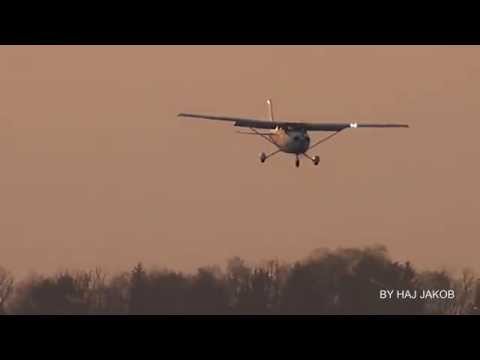 Cessna 172 Skyhawk touch an go´s at Hannover Airport