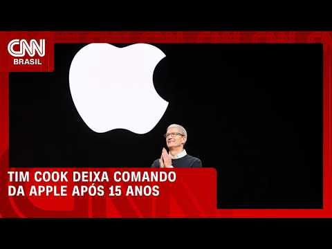 Tim Cook deixa comando da Apple após 15 anos | CNN NOVO DIA