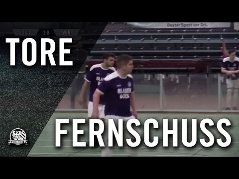 Fernschuss von Emanuel Becker (1. FC Hochstadt) | MAINKICK.TV