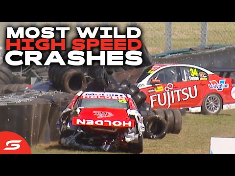 Most WILD High Speed Crashes At Sandown | 2025 Repco Supercars Championship