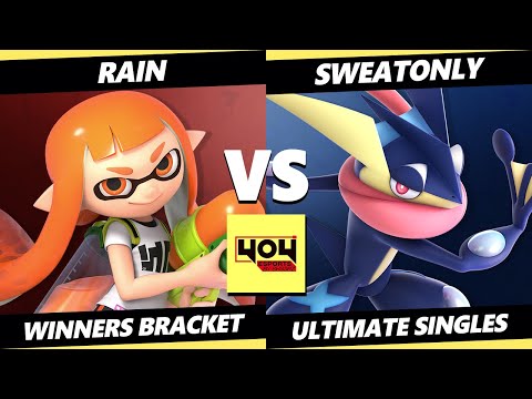 4o4 Weekly Smash 12 - Rain~ (Inkling) Vs. SweatOnly (Greninja) Smash Ultimate - SSBU