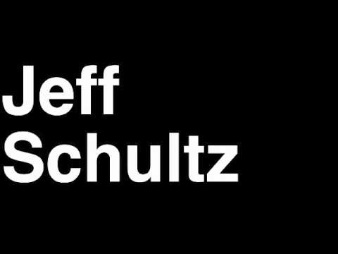 How to Pronounce Jeff Schultz Washington Capitalks NHL Hockey Player Runforthecube