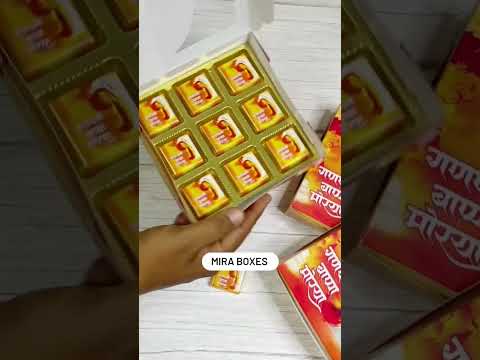 Ganpati Special Chocolate Modak Boxes #miraboxes #chocolate #modak #ganeshchaturthi #ganpati #mithai