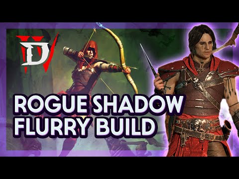 Diablo 4 High Damage Rogue Build - Shadow Flurry Endgame Build (Level 50+)