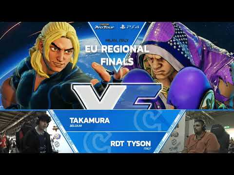 SFV: Takamura vs RDT Tyson - MGW 2017 - EU Last Chance Qualifier Top 8 - CPT 2017