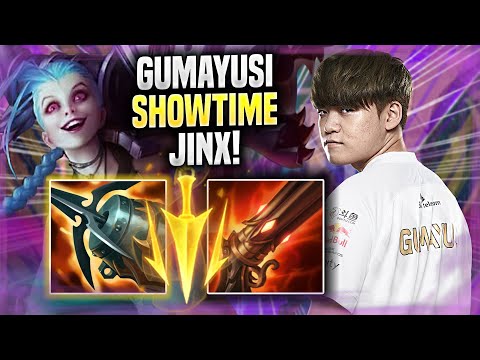 GUMAYUSI SHOWTIME WITH JINX IN KR SOLOQ! - T1 Gumayusi Plays Jinx ADC vs Jhin!