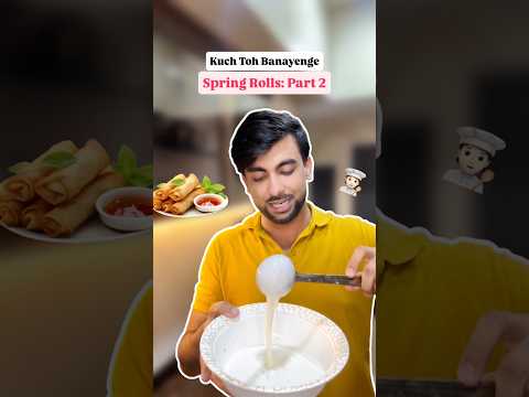 Spring Rolls Ki Jageh Bana DESI BREAD PAKODA?🧑🏻‍🍳🌝😂