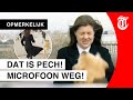 Verslaggever ruw verstoord tijdens live-uitzending