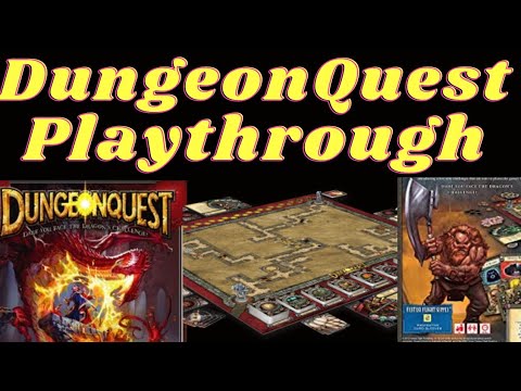 Dungeonquest 3rd Ed Playthrough