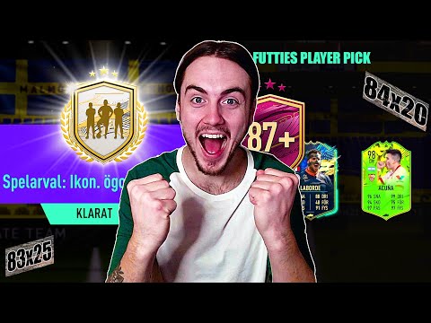 OMG! 😱 MIN SJUKASTE PACK OPENING!! 92+ ICON PLAYER PICK OCH MYCKET MER - FIFA 21 SVENSKA