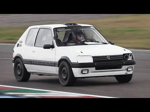 Peugeot 205 GTi 1.9 OnBoard at Franciacorta Circuit!