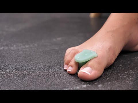 Wellys®GI-117420 : Séparateur d'orteils 2 pièces "Menthogel"