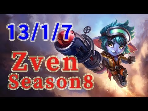 TSM Zven Tristana ADC vs Kog'Maw Patch 8.1