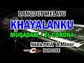 karaoke khayalanku nada cowok A minor kn7000 by ciptaan:husein_bawafie lagu viral tiktok