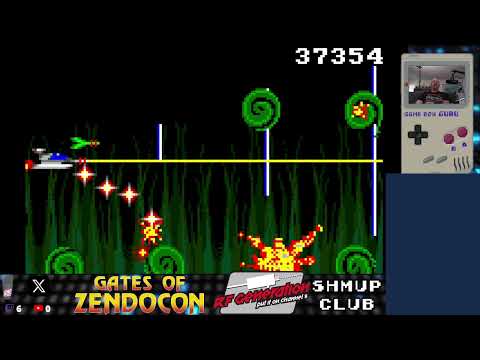 Highlight: GameBoyGuru streams - Gates of Zendocon Easy 1CC!