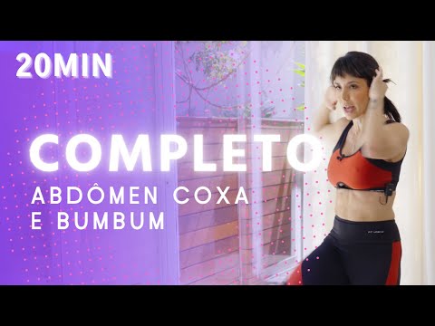 Treino COMPLETO de 20 minutos focado no ABDÔMEN, BUMBUM E COXAS! - Carol Borba