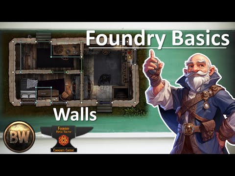 Foundry VTT Basics: Walls (2024)