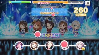 【アイドルマスターシンデレラガールズ】まったり音ゲー復帰『咲いてjewel』MASTER