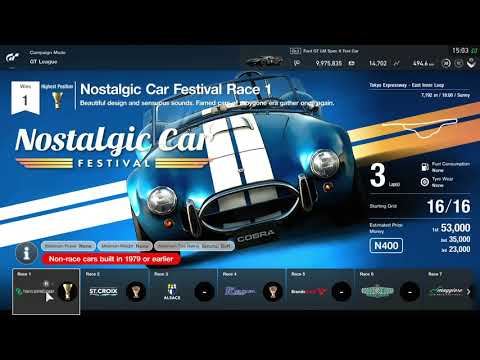 Gran Turismo Sport - Gameplay Part 23 - Nostalgic Car