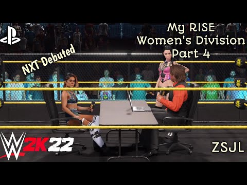 WWE 2K22 | My Rise Female | Part 4 | PS5 Gameplay