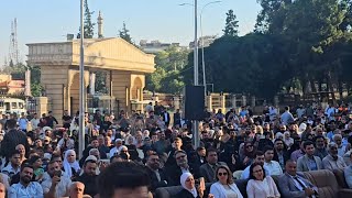 من #جامعة_حلب في حفل تكريم خريجي دفعة التمكين 2025 الذين درسوا في #كلية_الطب في جامعة حلب الحرة.