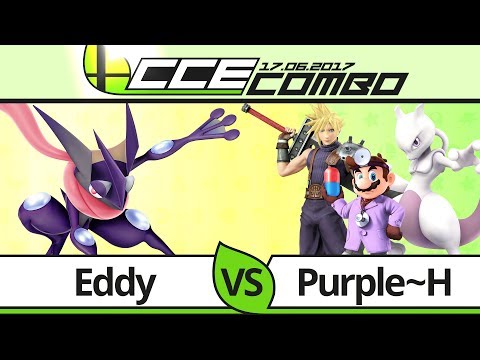 CCE COMBO - Eddy (Greninja) vs TCL Purple~H (Dr. Mario, Cloud, Mewtwo) - LQF