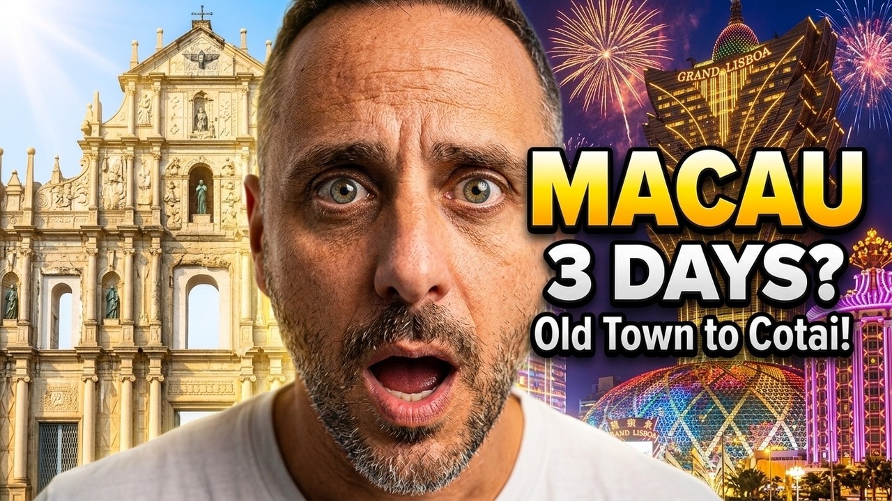 3 DAYS in Macau Itinerary | Ultimate Macao Travel Guide Vlog