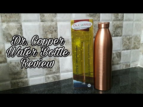 Dr. Copper Water Bottle Benefits and Cleaning