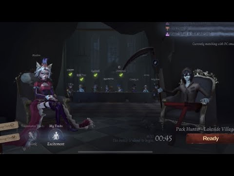 Identity V | Duo Hunters With Crossover Skins “Archduchess” and “Isaac Foster”.