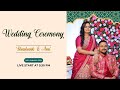 Shashank & Ami | Wedding LIVE  | Shreeji video |