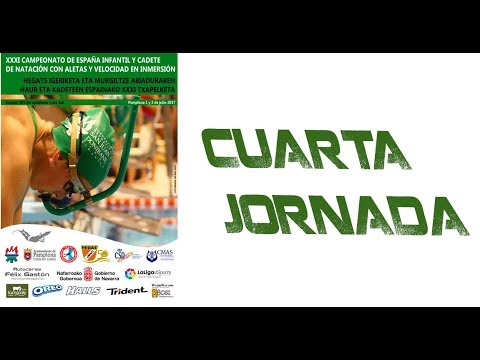 4. Jornada Cto. España Infantil y Cadete de Natación con Aletas y Velocidad en Inmersión