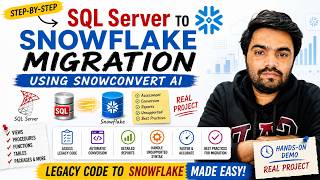 SnowConvert AI Tutorial | Migrate SQL Server to Snowflake Step by Step | Complete Guide