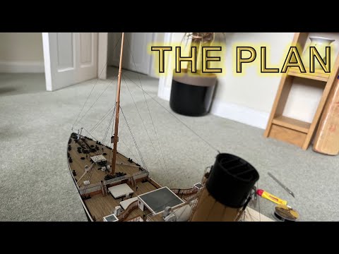 Radio Control Trumpeter 1:200 Titanic Build - The Plan