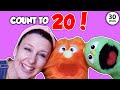 Count to 20 Song - Count 1-20 plus Counting Songs, Number Songs, Learning Songs for Toddlers, Kids