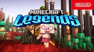 Nintendo Minecraft Legends – ¡Ya disponible! (Nintendo Switch) anuncio