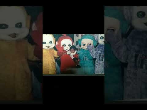 imagens assustadoras de desenhos antigos!(Teletubbies)😦