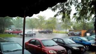 preview picture of video 'June 12th storm in Antioch Illinois'
