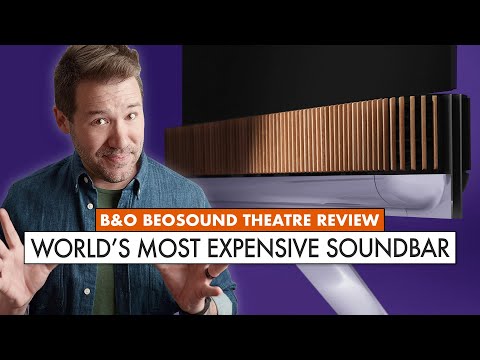 MOST EXPENSIVE Sound Bar EVER! Bang & Olufsen Theatre Review!