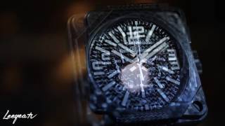 The Diorama of Bell &amp; Ross BR 01-94 Carbon Fiber