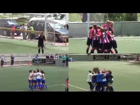 Momentos del Añorga 1-1 Athletic B - www.ligasfutbolfemenino.com