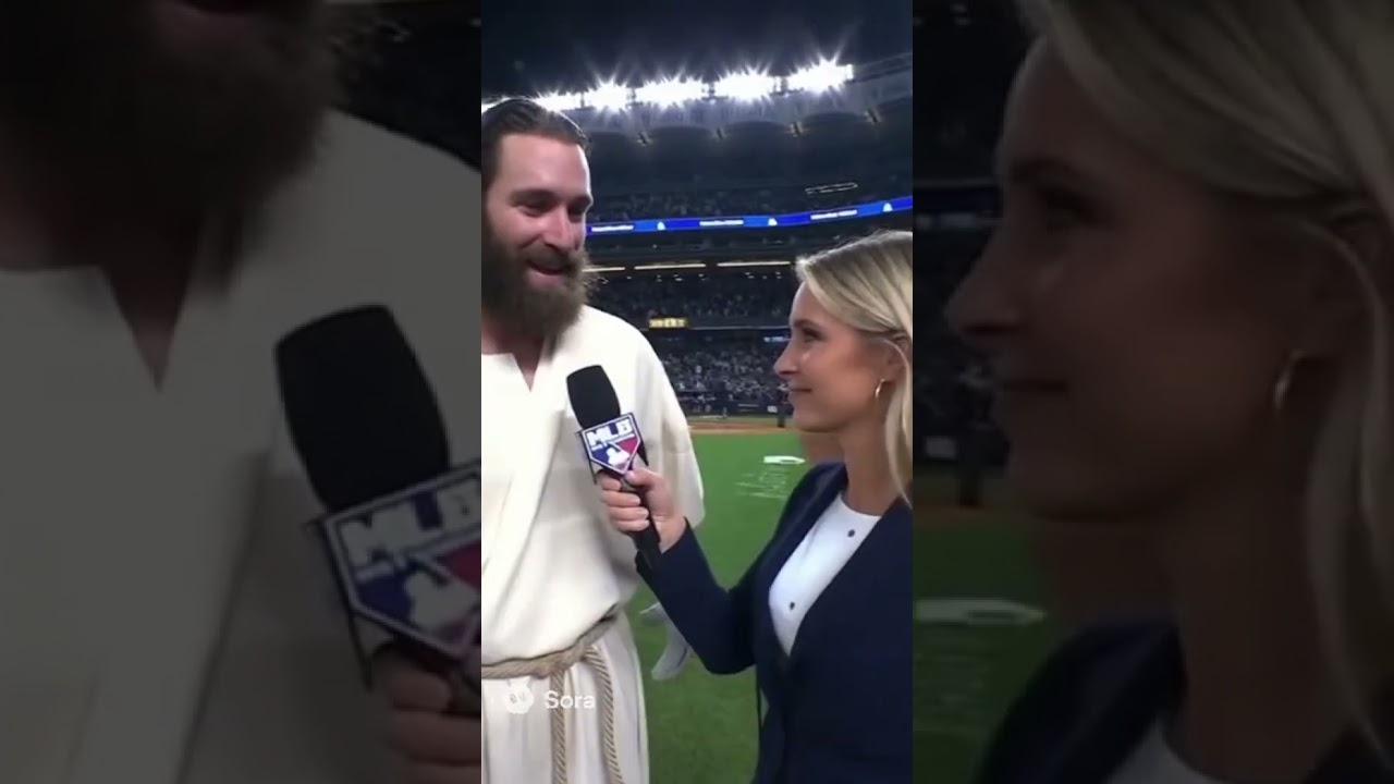 JESUS Grand SLAM In Baseball #jesus #baseball #fyp #ai