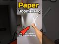 How To Make Boomerang With Paper Paper Boomerang