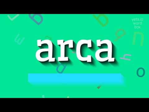 ARCA - HOW TO SAY ARCA? #arca